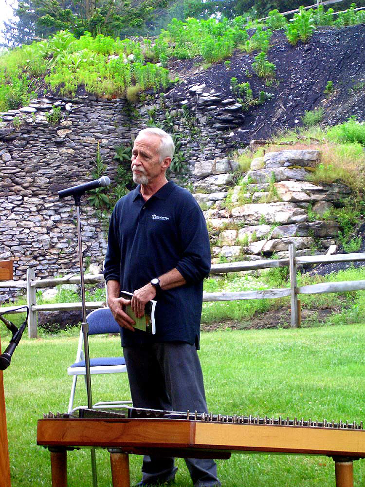 A.T. Museum Dave Startzell A.T.C. (Appalachian Trail Conference) Executive Director Speaks at Opening.